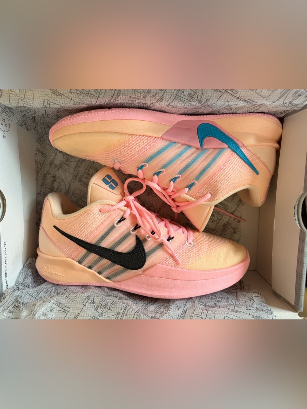Nike Sabrina 3 Twin Basketball Shoes 10.5